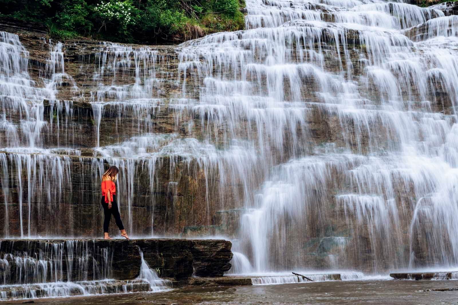 Finger Lakes waterfall